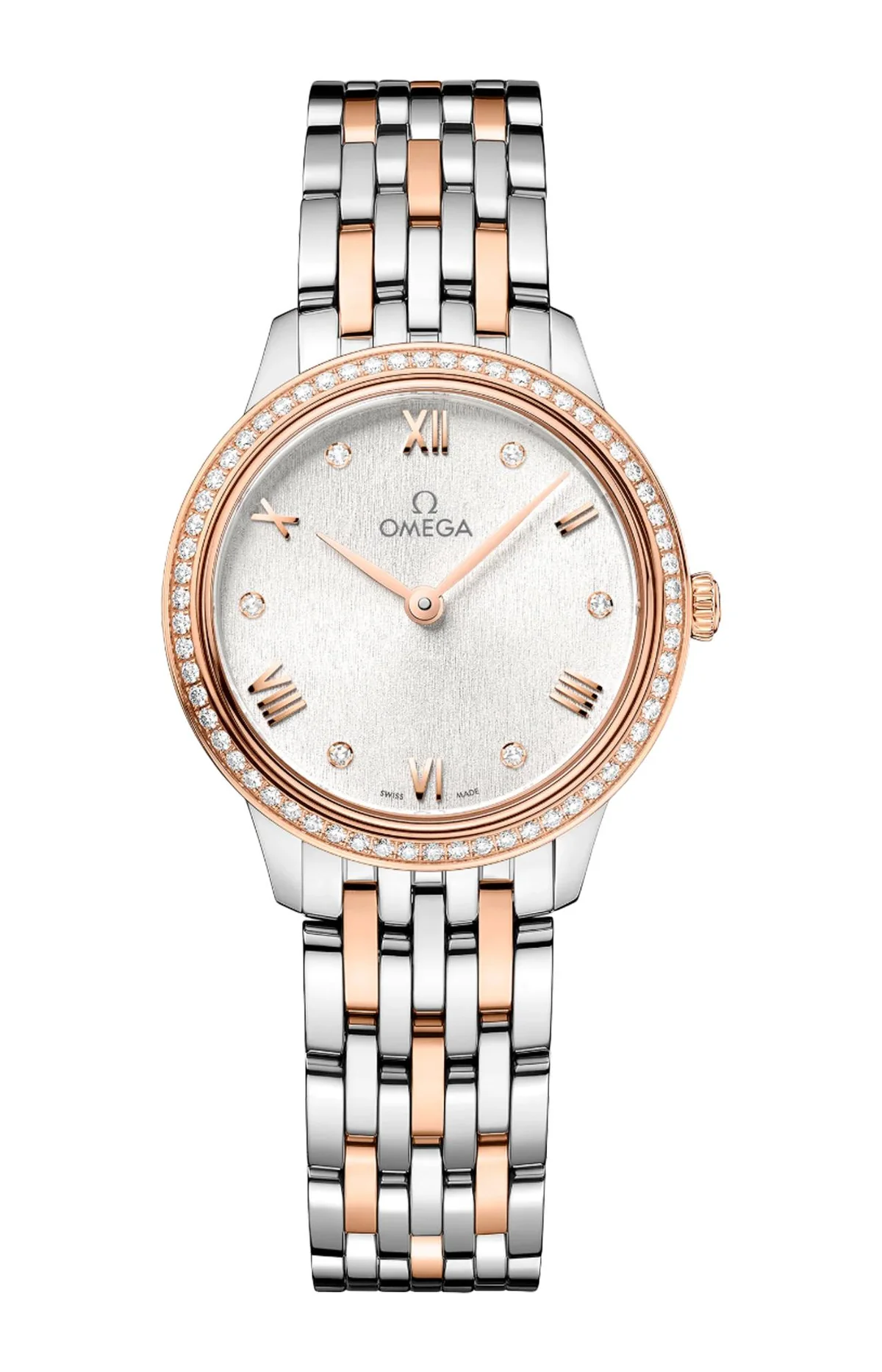 De Ville Prestige 27,5 Mm, Acciaio-Oro Sedna™ Su Acciaio-Oro Sedna™ 1