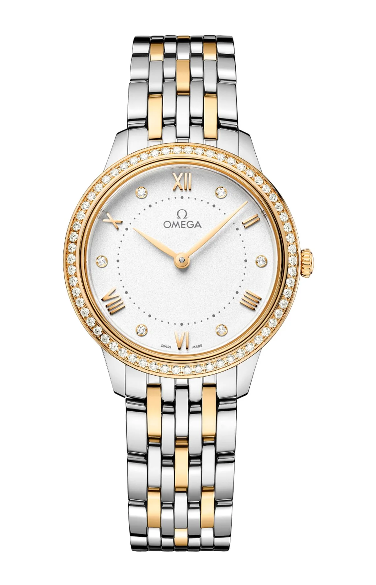 De Ville Prestige 30 Mm, Acciaio-Oro Giallo Su Acciaio-Oro 1