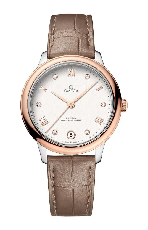 De Ville Prestige 34 Mm, Acciaio-Oro Sedna™ Su