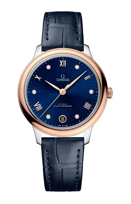 De Ville Prestige 34 Mm, Acciaio-Oro Sedna™ Su