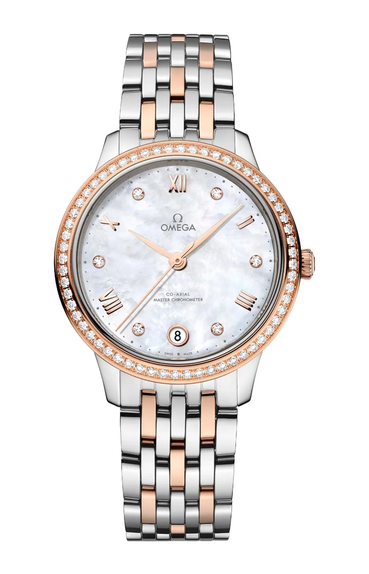 De Ville Prestige 34 Mm, Acciaio‑Oro Sedna™ Su Acciaio‑Oro Sedna™ 1