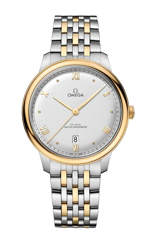 De Ville Prestige 40 Mm, Acciaio-Oro Giallo Su Acciaio-Oro