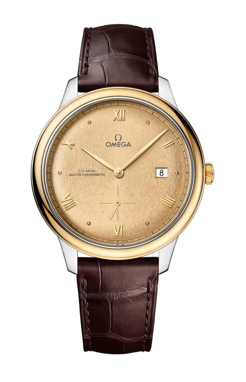 De Ville Prestige 41 Mm, Acciaio-Oro Giallo Su