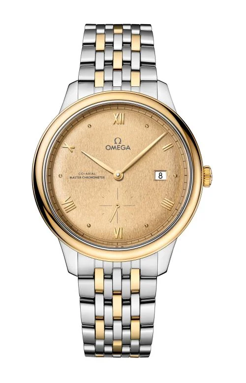 De Ville Prestige 41 Mm, Acciaio-Oro Giallo Su Acciaio-Oro