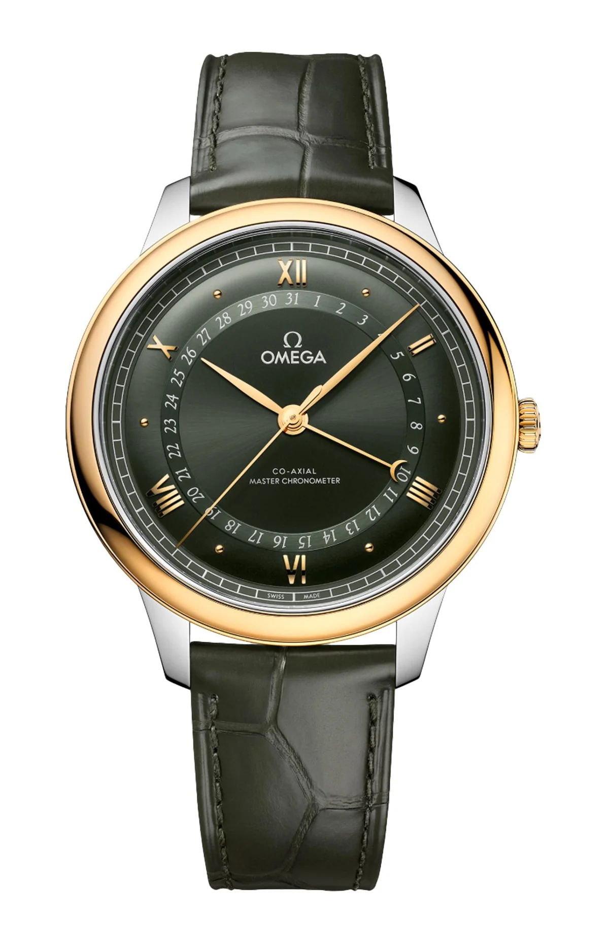 De Ville Prestige 42 Mm, Acciaio-Oro Giallo Su 1