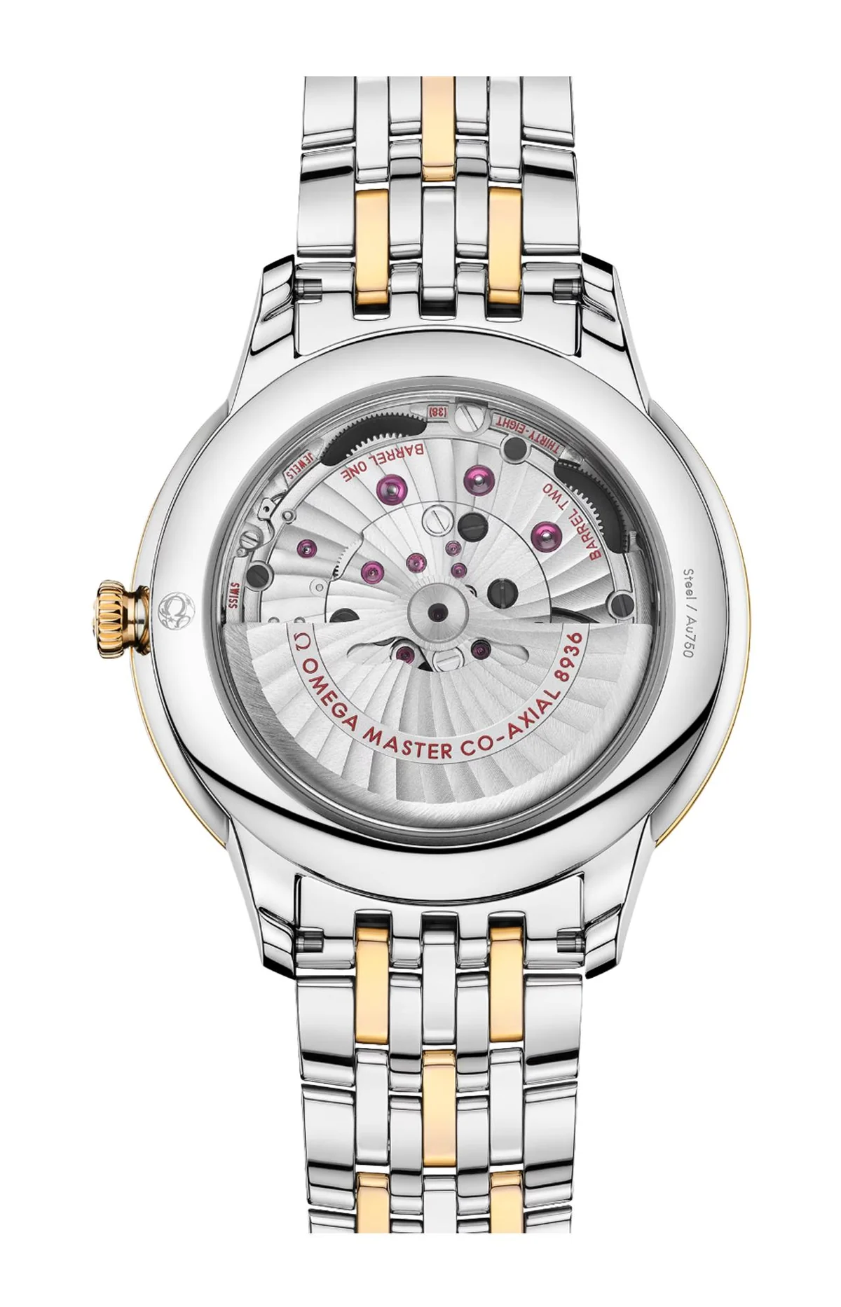 De Ville Prestige 42 Mm, Acciaio-Oro Giallo Su Acciaio-Oro 2