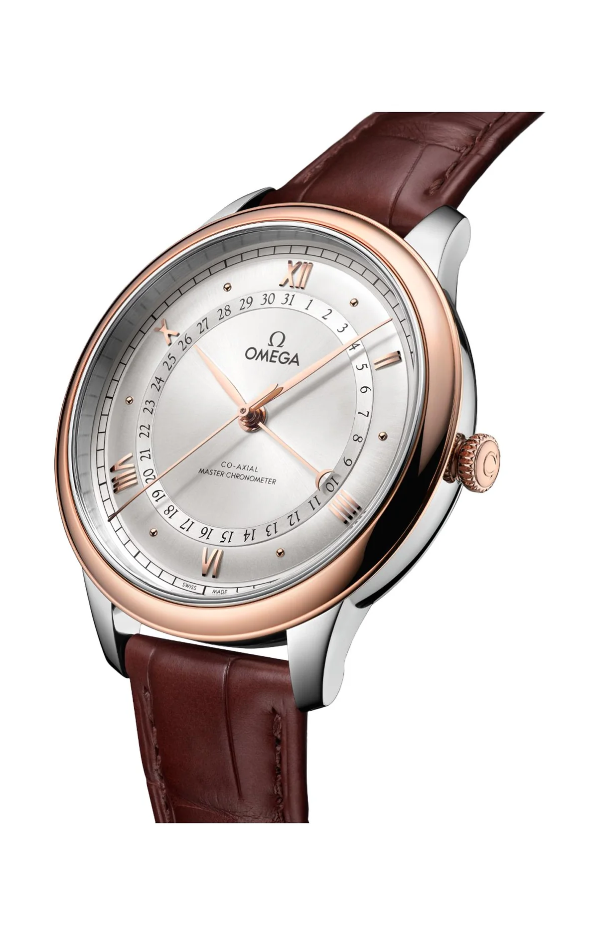 De Ville Prestige 42 Mm, Acciaio-Oro Sedna™ Su 3