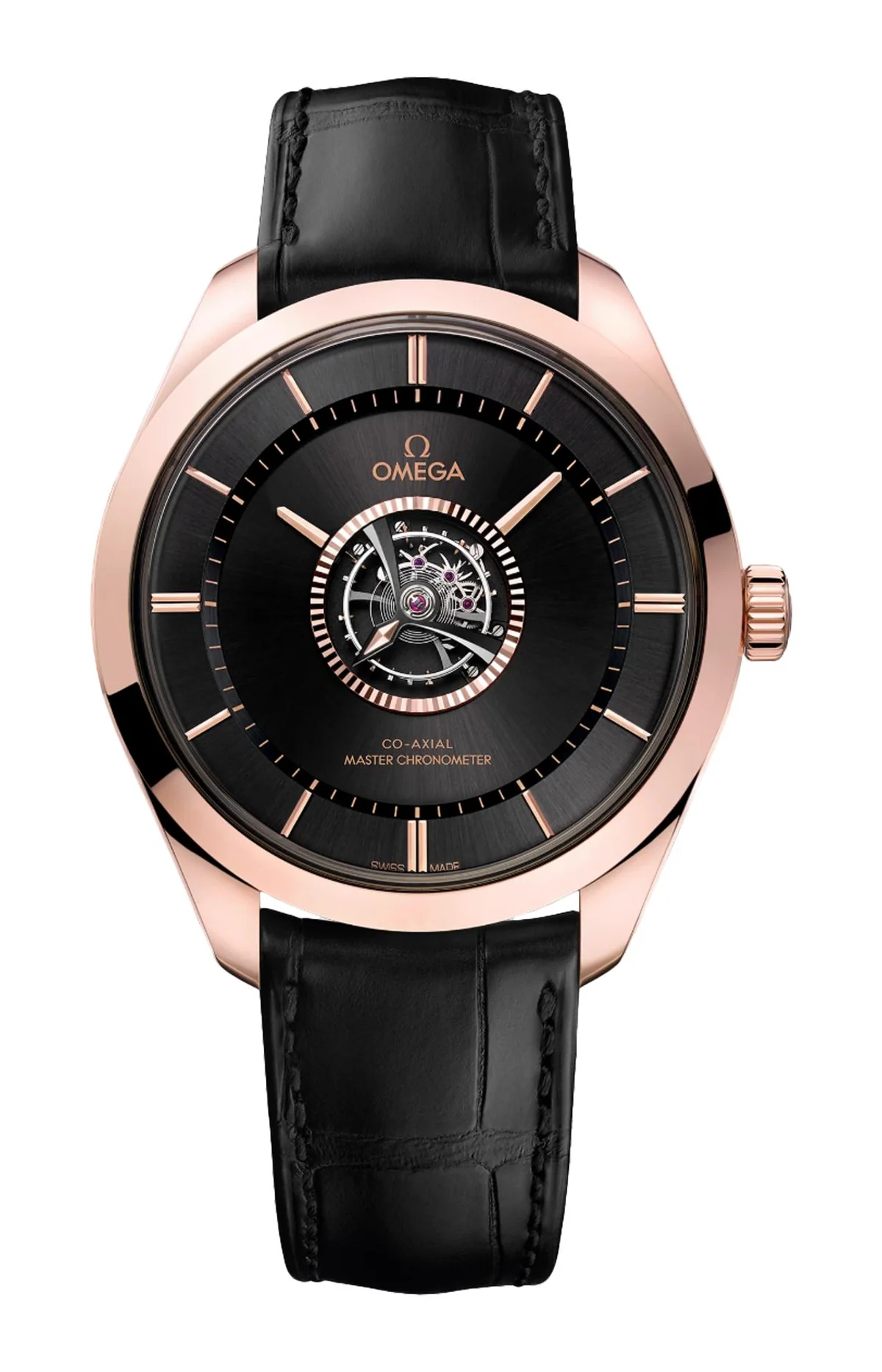 De Ville Tourbillon 43 Mm, Oro Sedna™-Oro Canopus Gold™ Su Pelle - Limited 1