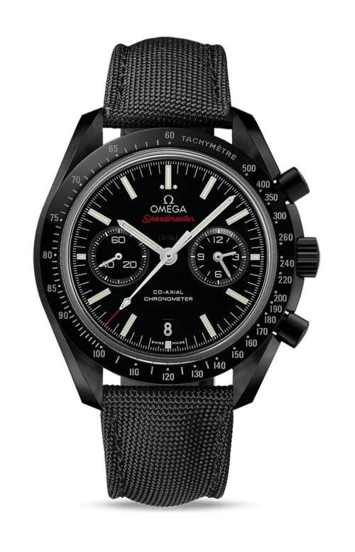 Moonwatch Co-Axial Chronograph "Dark Side Of The Moon Chiusura