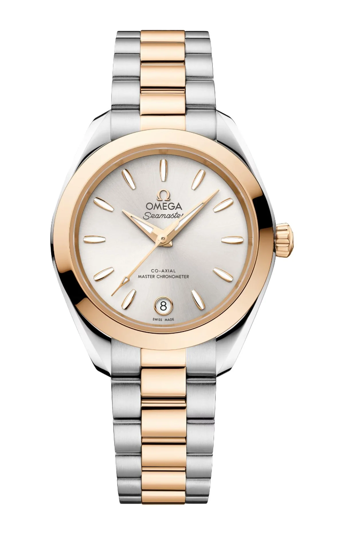 Seamaster Aqua Terra 150M 30 Mm, Acciaio-Oro Moonshine™ Su Acciaio-Oro Moonshine™