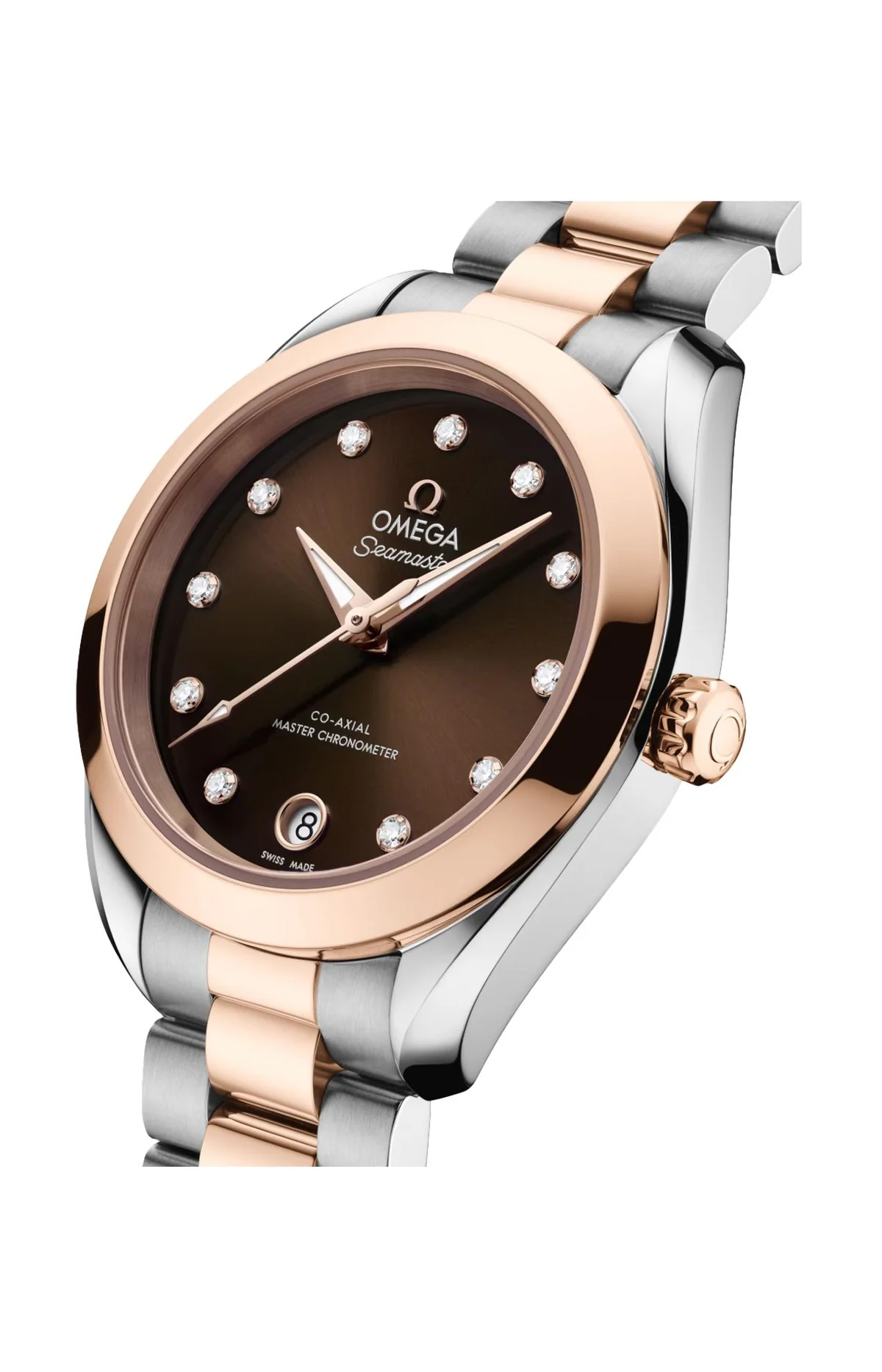 Seamaster Aqua Terra 150M 30 Mm, Acciaio-Oro Sedna™ Su Acciaio-Oro Sedna™ 3