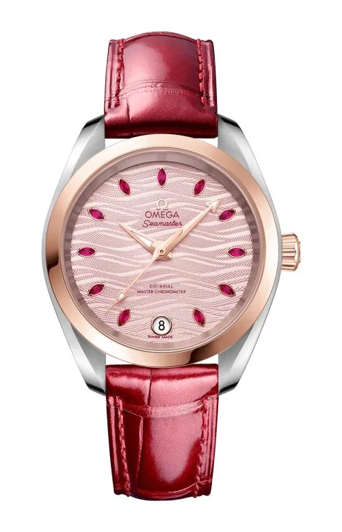 Seamaster Aqua Terra 150M 34 Mm, Acciaio-Oro Sedna™ Su