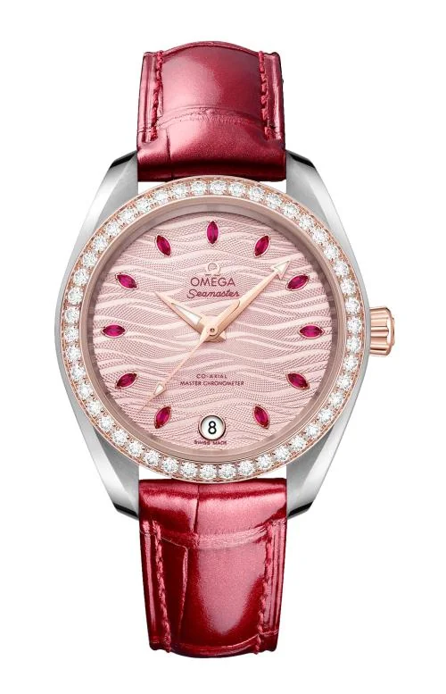 Seamaster Aqua Terra 150M 34 Mm, Acciaio-Oro Sedna™ Su
