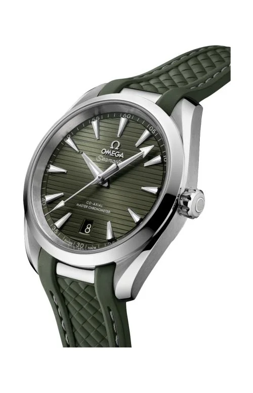 Seamaster Aqua Terra 150M 34 Mm, Acciaio Su Caucciù 4