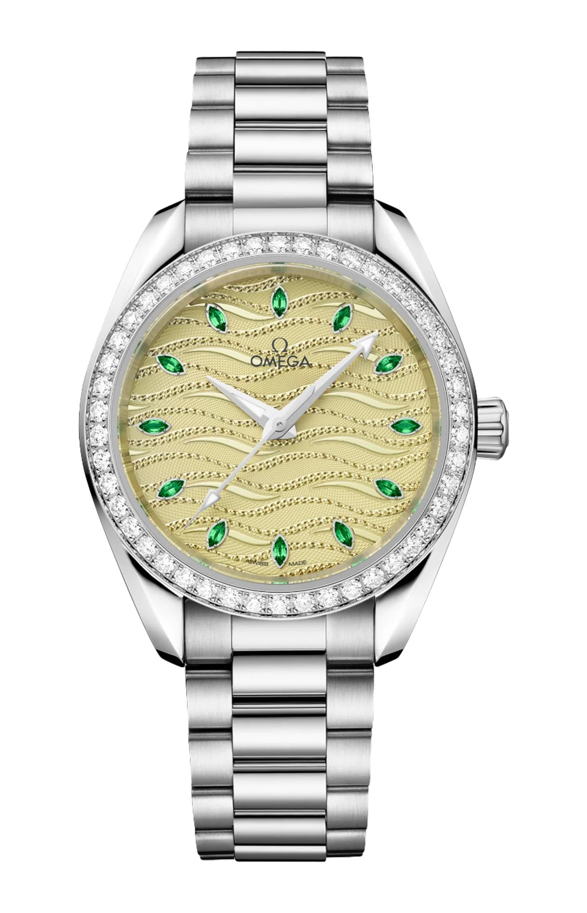 Seamaster Aqua Terra 150M 34 Mm, Oro Canopus Gold™ Su Oro Canopus Gold™
