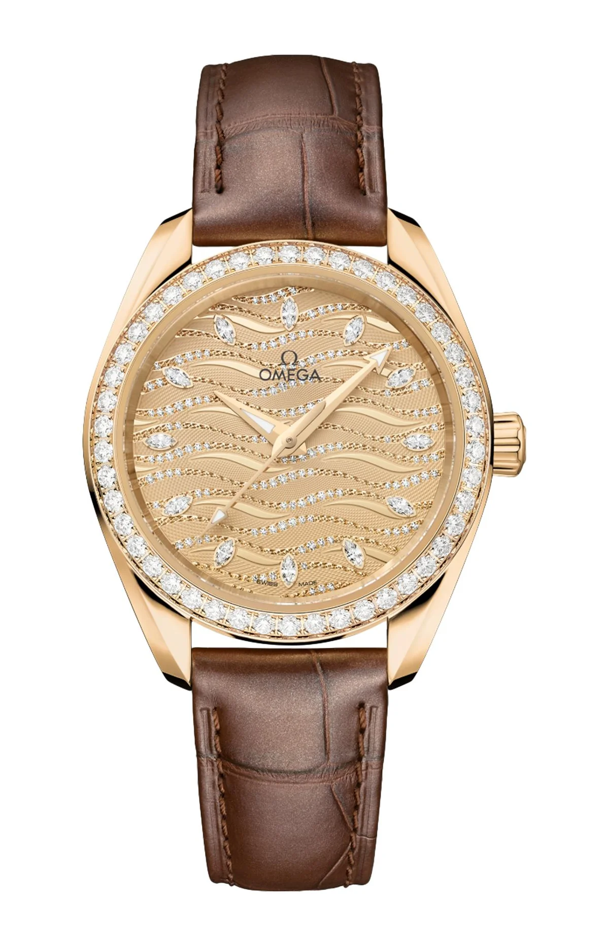 Seamaster Aqua Terra 150M 34 Mm, Oro Moonshine™ Su
