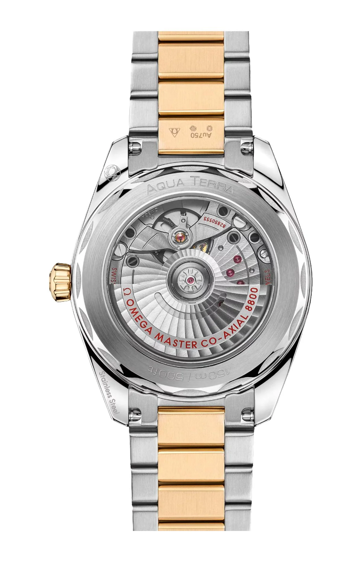 Seamaster Aqua Terra 150M 38 Mm, Acciaio-Oro Moonshine™ Su Acciaio-Oro Moonshine™ 2