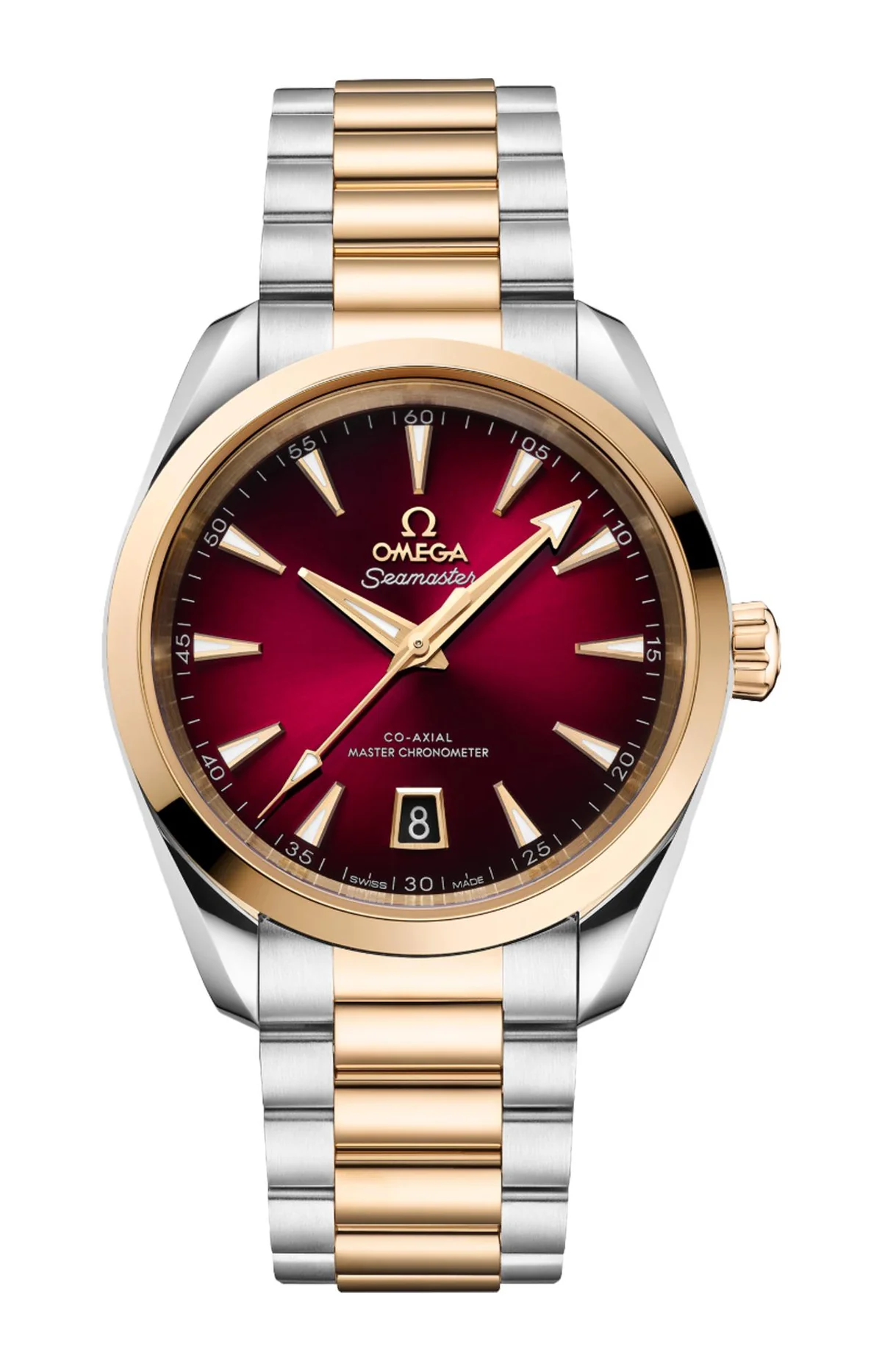 Seamaster Aqua Terra 150M 38 Mm, Acciaio-Oro Moonshine™ Su Acciaio-Oro Moonshine™