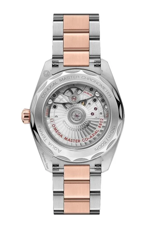 Seamaster Aqua Terra 150M 38 Mm, Acciaio-Oro Sedna™ Su Acciaio-Oro Sedna™ 2