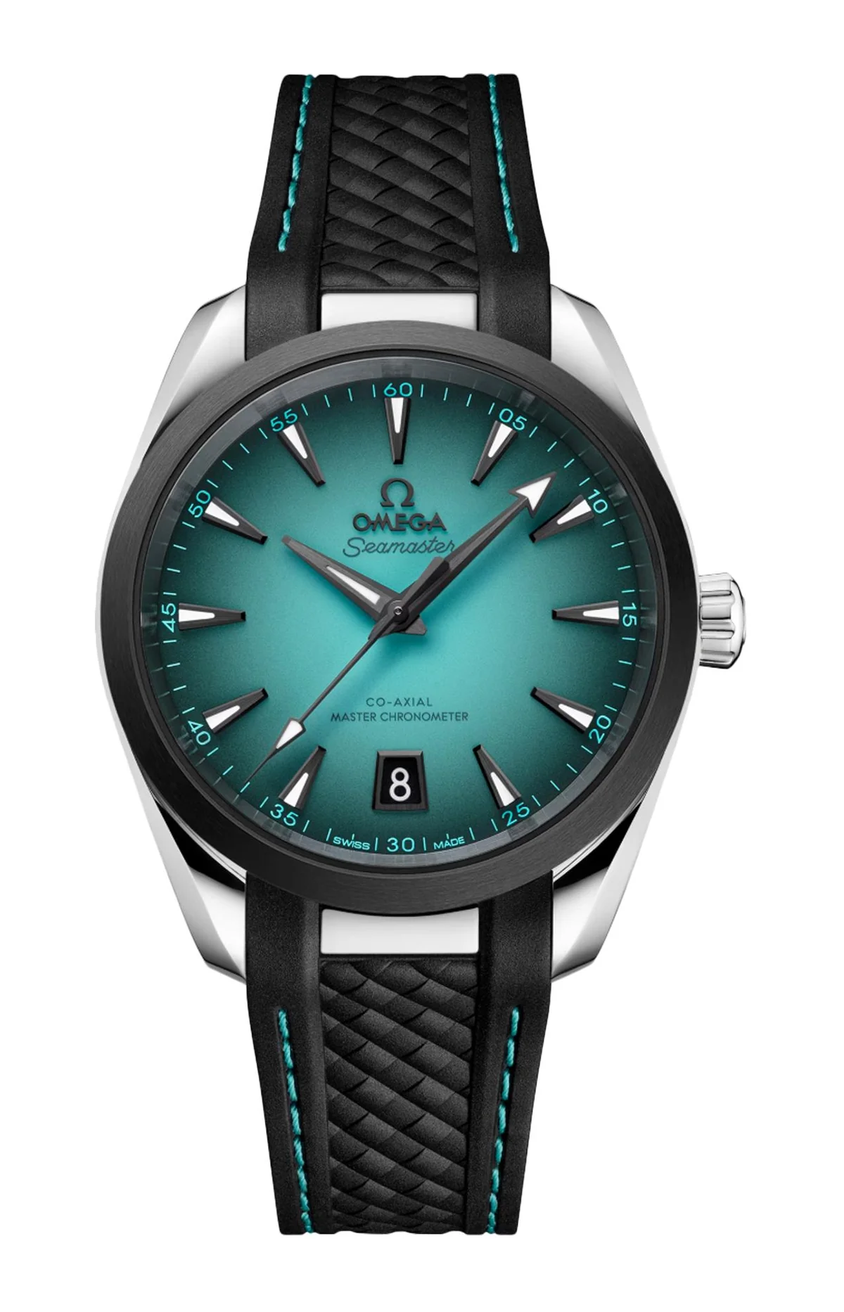 Seamaster Aqua Terra 150M 38 Mm, Acciaio Su Caucciù