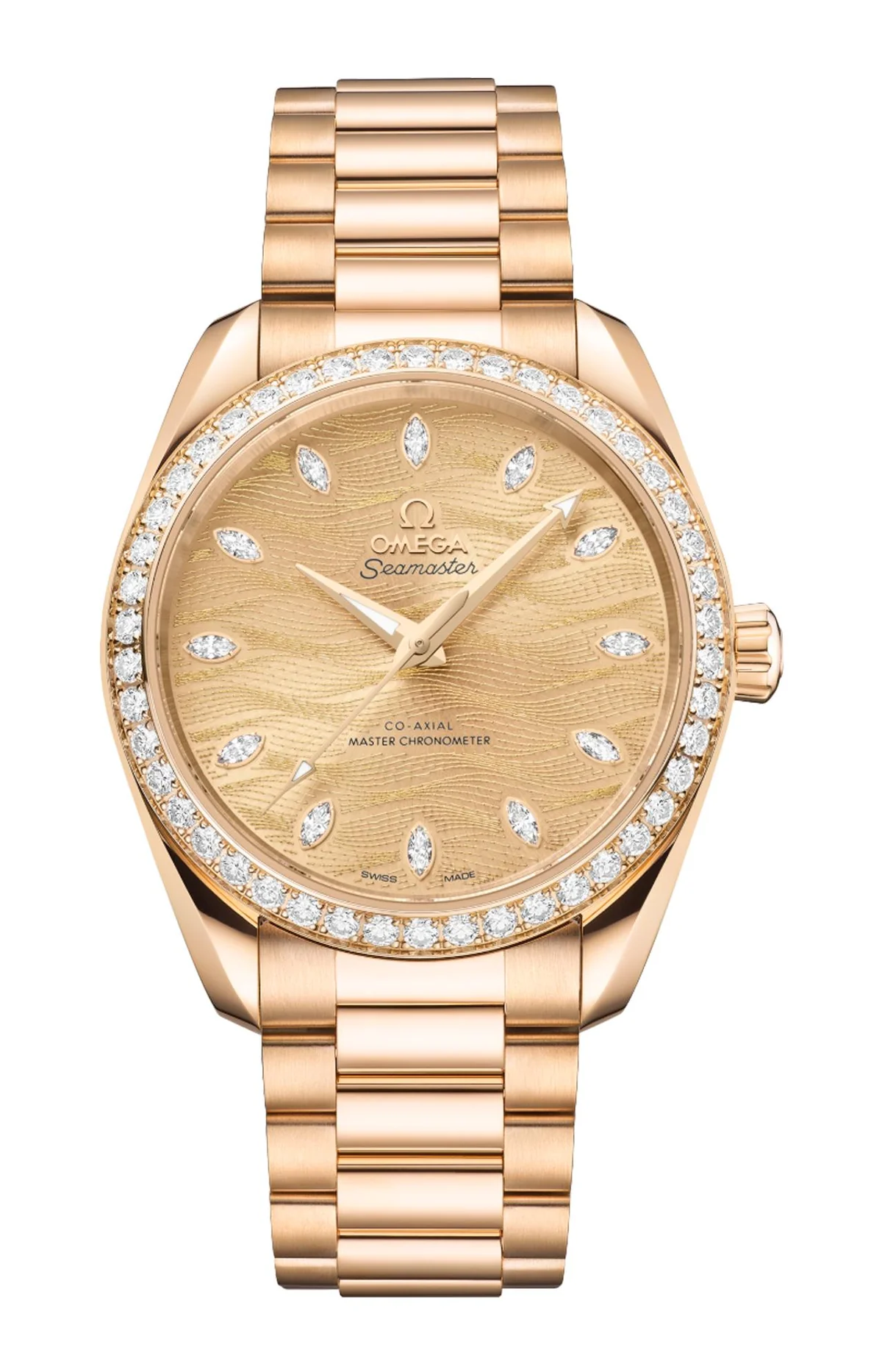 Seamaster Aqua Terra 150M 38 Mm, Oro Moonshine™ Su Oro Moonshine™