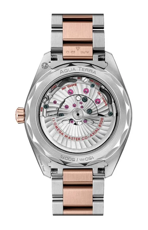 Seamaster Aqua Terra 150M 41 Mm, Acciaio-Oro Sedna™ Su Acciaio-Oro Sedna™ 2