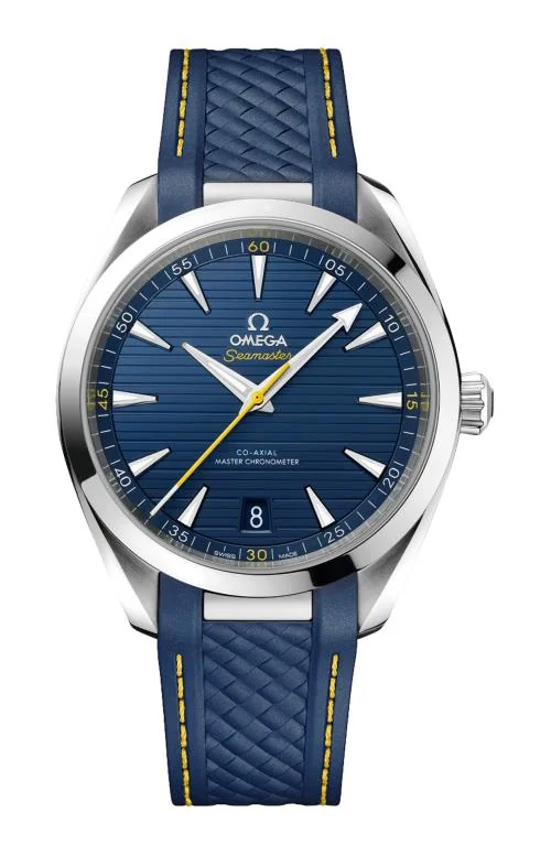 Seamaster Aqua Terra 150M 41 Mm, Acciaio Su Caucciù