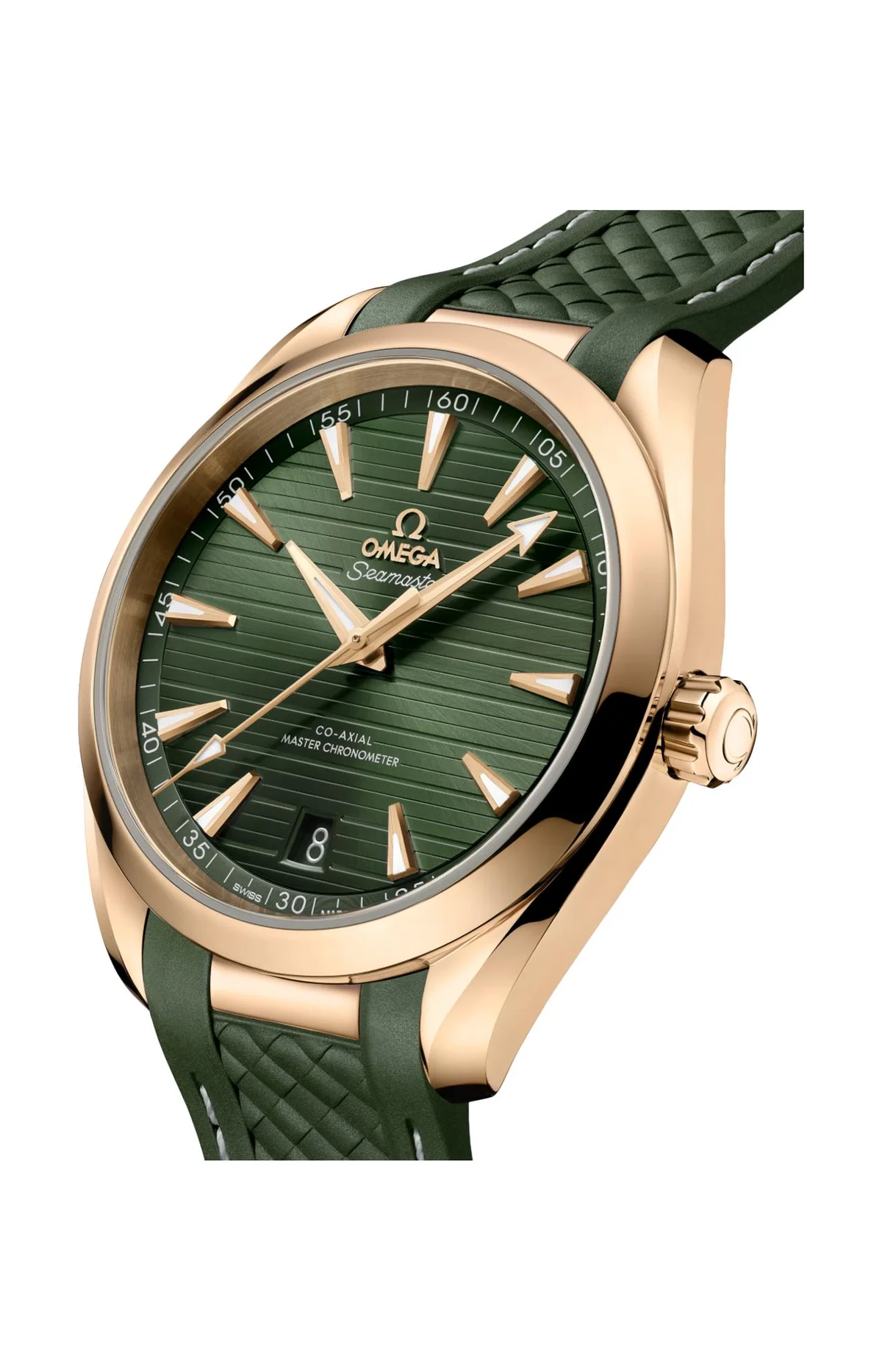 Seamaster Aqua Terra 150M 41 Mm, Oro Moonshine™ Su Caucciù 3