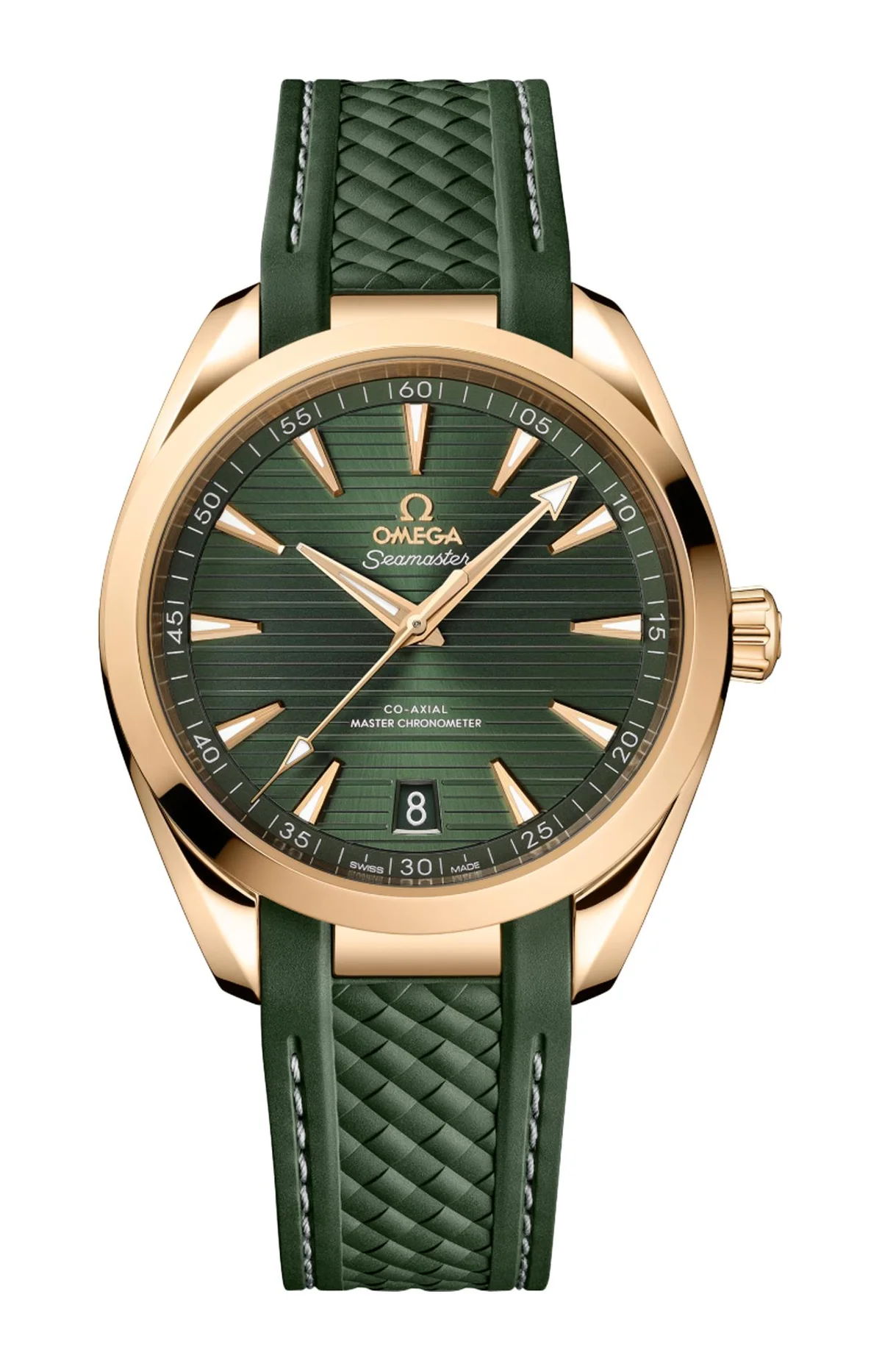 Seamaster Aqua Terra 150M 41 Mm, Oro Moonshine™ Su Caucciù