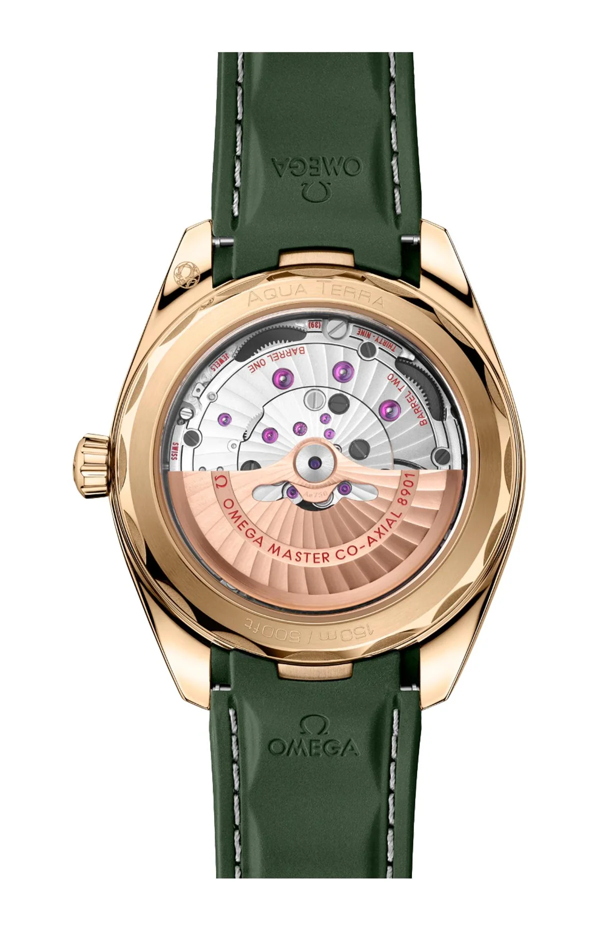 Seamaster Aqua Terra 150M 41 Mm, Oro Moonshine™ Su Caucciù 2