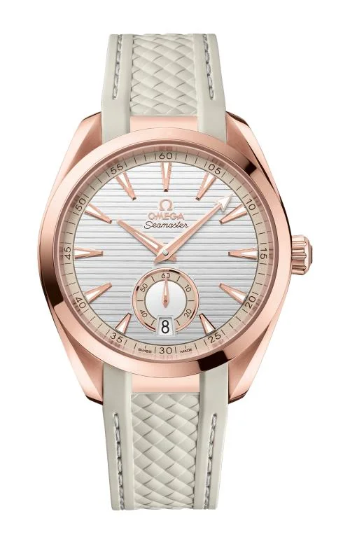 Seamaster Aqua Terra 150M 41 Mm, Oro Sedna™ Su Caucciù