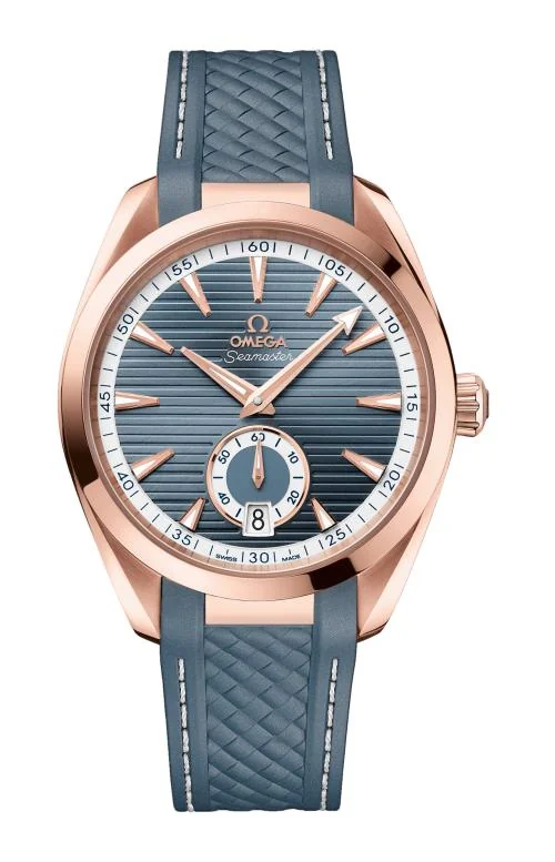 Seamaster Aqua Terra 150M 41 Mm, Oro Sedna™ Su Caucciù