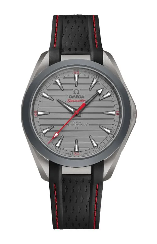 Seamaster Aqua Terra 150M 41 Mm, Titanio Su Caucciù