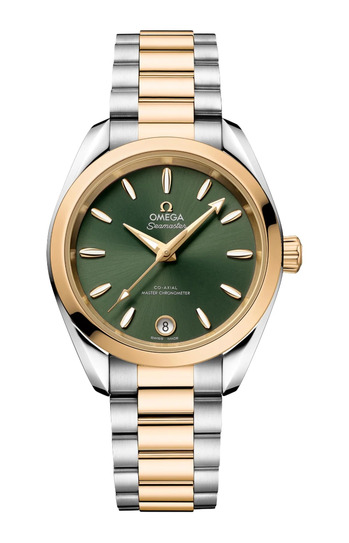 Seamaster Aqua Terra Shades 34 Mm, Acciaio-Oro Moonshine™ Su Acciaio-Oro Moonshine™