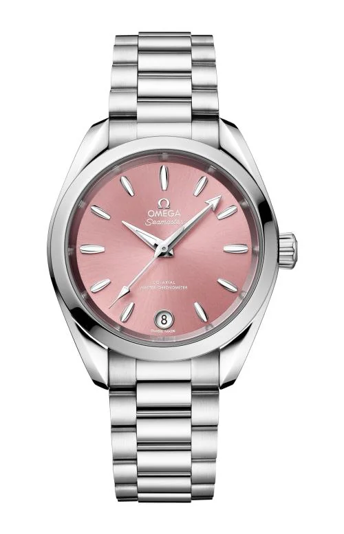 Seamaster Aqua Terra Shades 34 Mm, Acciaio Su