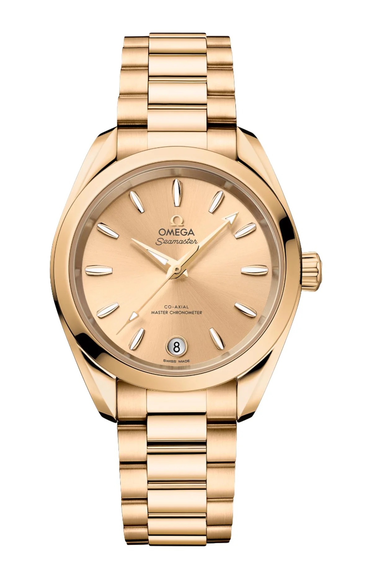 Seamaster Aqua Terra Shades 34 Mm, Oro Moonshine™ Su Oro Moonshine™