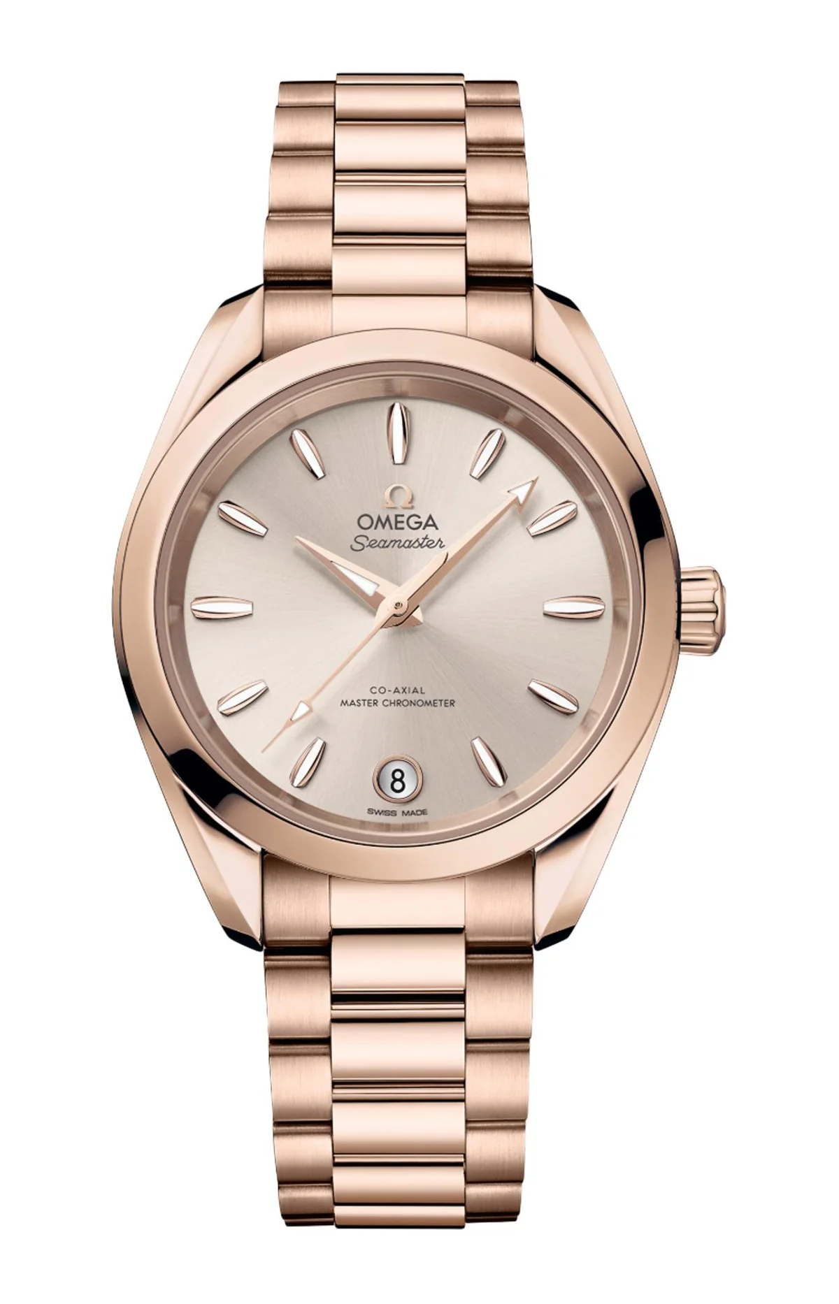Seamaster Aqua Terra Shades 34 Mm, Oro Sedna™ Su Oro Sedna™