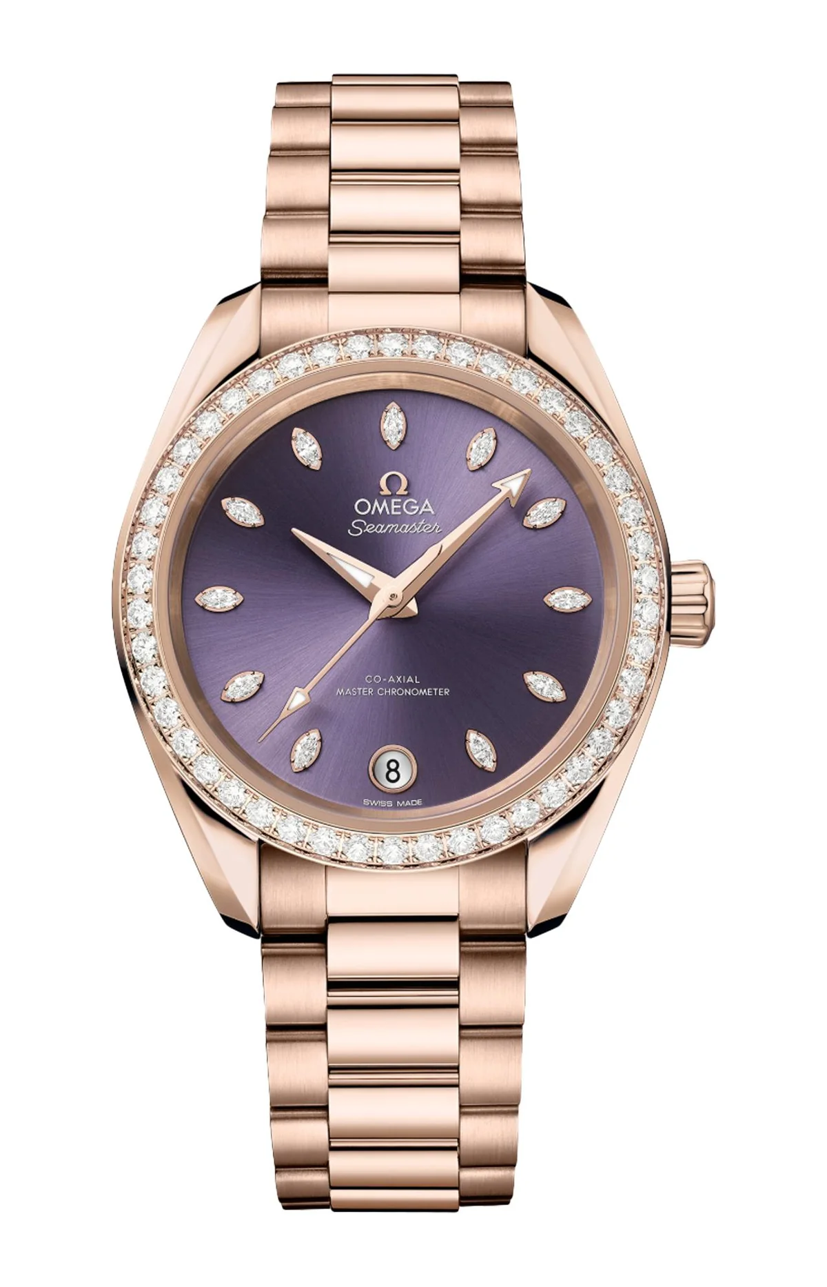 Seamaster Aqua Terra Shades 34 Mm, Oro Sedna™ Su Oro Sedna™