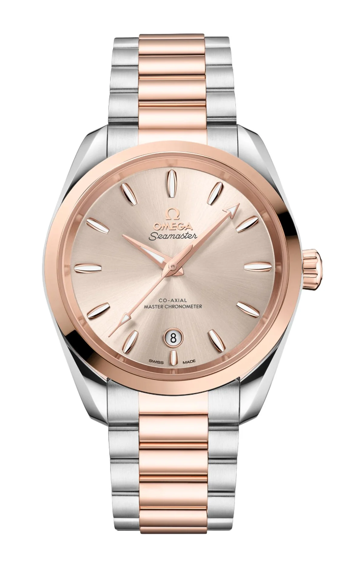 Seamaster Aqua Terra Shades 38 Mm, Acciaio-Oro Sedna™ Su Acciaio-Oro Sedna™