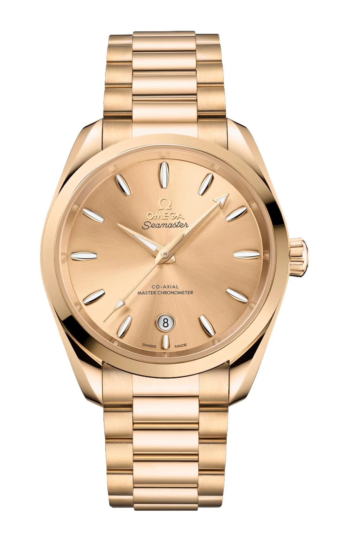 Seamaster Aqua Terra Shades 38 Mm, Oro Moonshine™ Su Oro Moonshine™