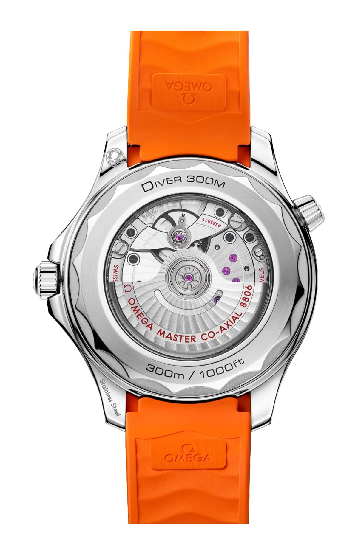 Seamaster Diver 300M 42 Mm, Acciaio Su Caucciù 2