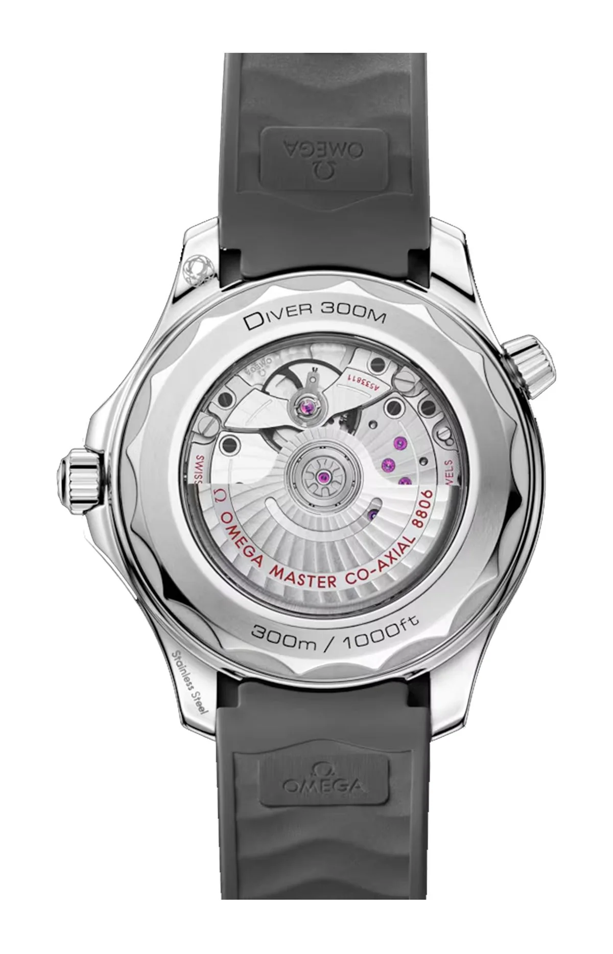 Seamaster Diver 300M 42 Mm, Acciaio Su Caucciù 2