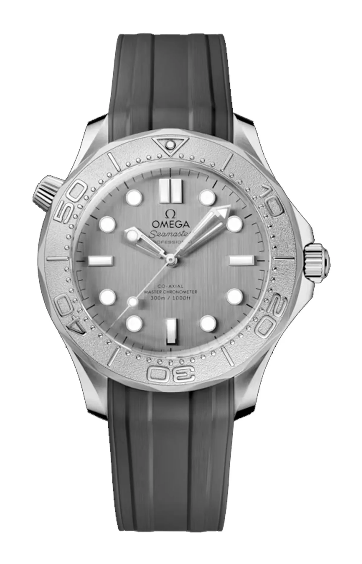 Seamaster Diver 300M 42 Mm, Acciaio Su Caucciù