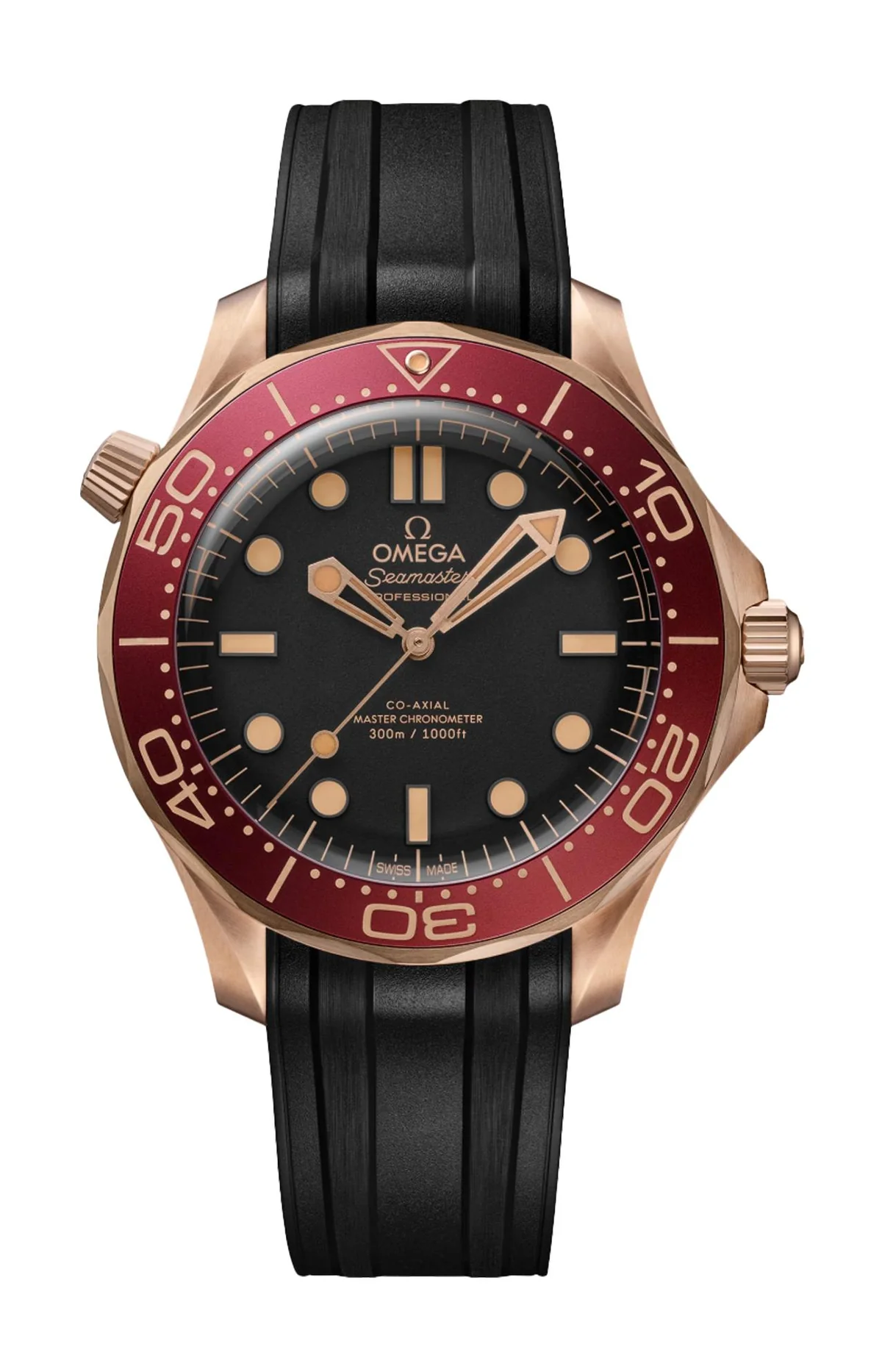 Seamaster Diver 300M 42 Mm, Bronze Gold Su Caucciù
