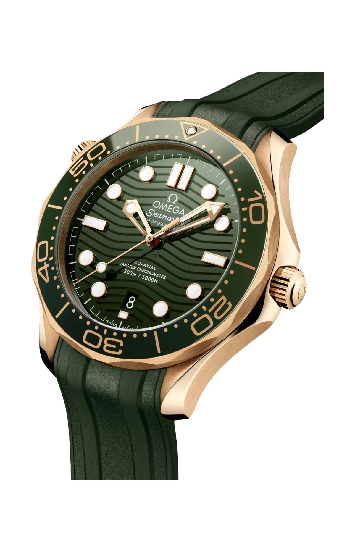 Seamaster Diver 300M 42 Mm, Oro Moonshine™ Su Caucciù 3