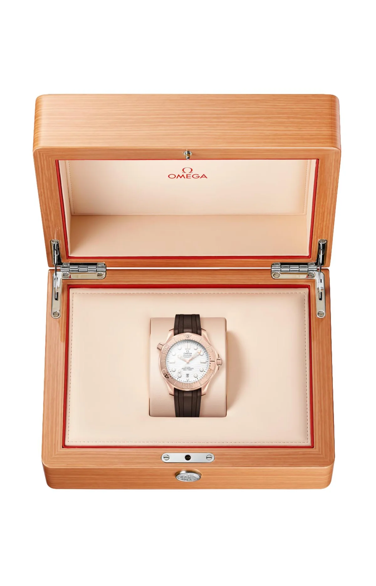 Seamaster Diver 300M 42 Mm, Oro Sedna™ Su Caucciù 4