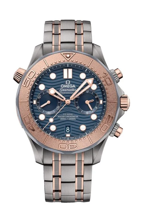 Seamaster Diver 300M 44 Mm, Titanio-Tantalio-Oro Sedna™ Su Titanio-Tantalo-Oro Sedna™ - Limited