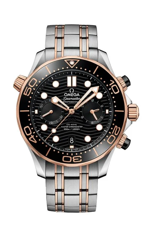 Seamaster Diver 300M Omega Co-Axial Master Chronometer Chronograph 44 Mm