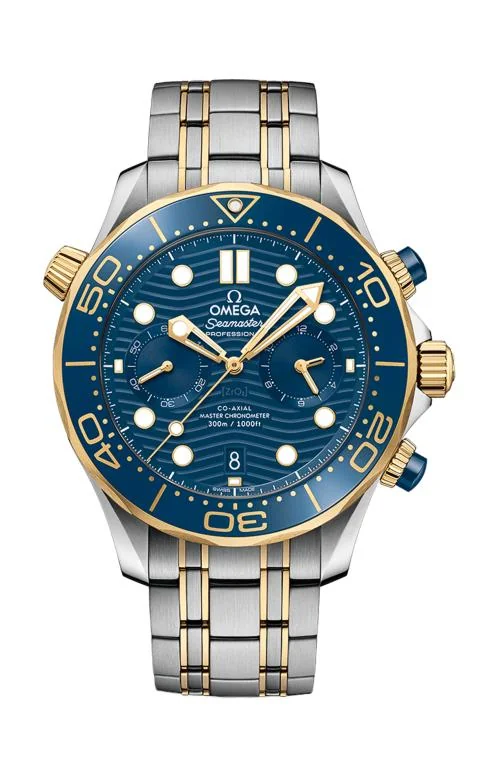 Seamaster Diver 300M Omega Co-Axial Master Chronometer Chronograph 44 Mm