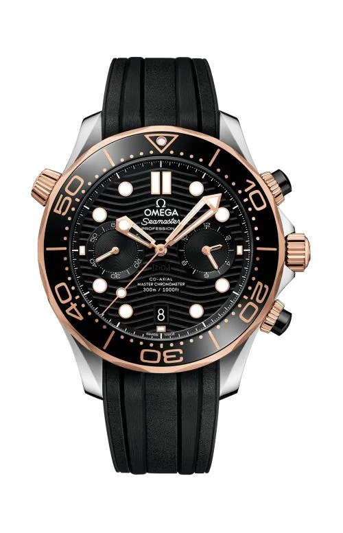Seamaster Diver 300M Omega Co-Axial Master Chronometer Chronograph 44 Mm